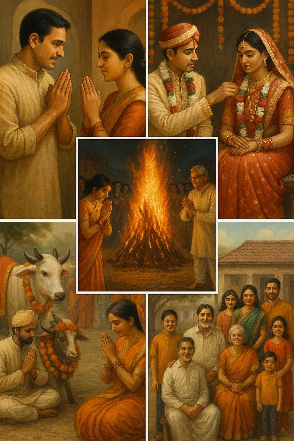 ৫টি প্রাচীন রীতি যা আধুনিক ভারতকে গড়ে তোলে